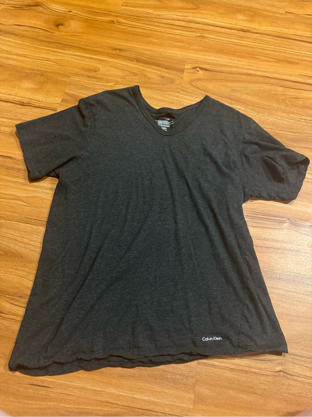 Calvin Klein Charcoal V-Neck T-Shirt